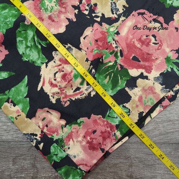 Talbots Petite Floral Skirt Size 10P - Picture 4 of 5